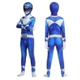 thumbnail image 2 of Combinaison de Cosplay Puissante Power Rangers pour Adultes et Enfants, Costume de Fête, 2 of 2