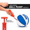 thumbnail image 4 of Balones de baloncesto acuáticos GoSports, paquete de 2, tamaños 3 y 6 para piscina, 4 of 6