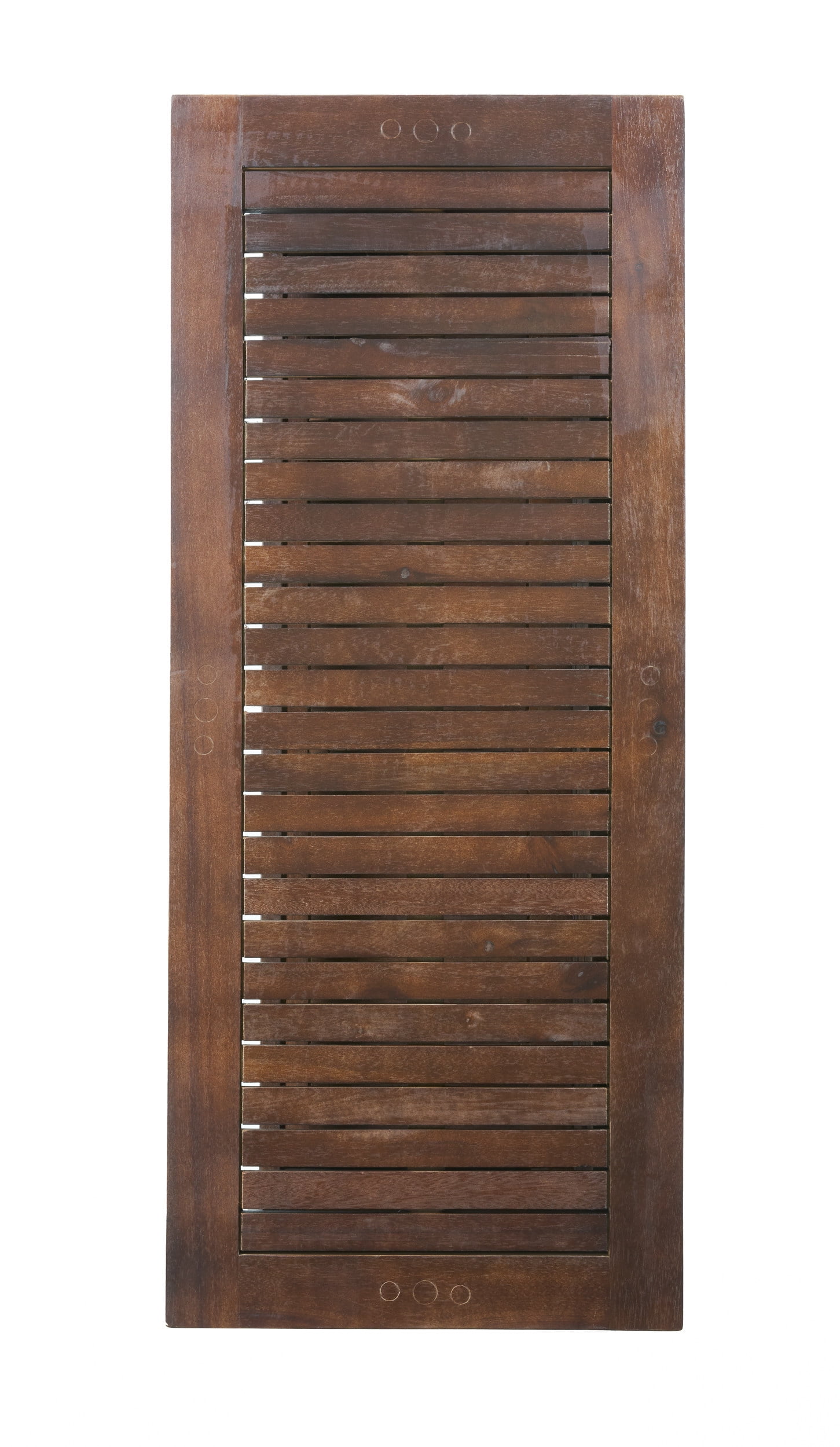 Ashlin Outdoor Acacia Wood Bar, Rich Mahogany