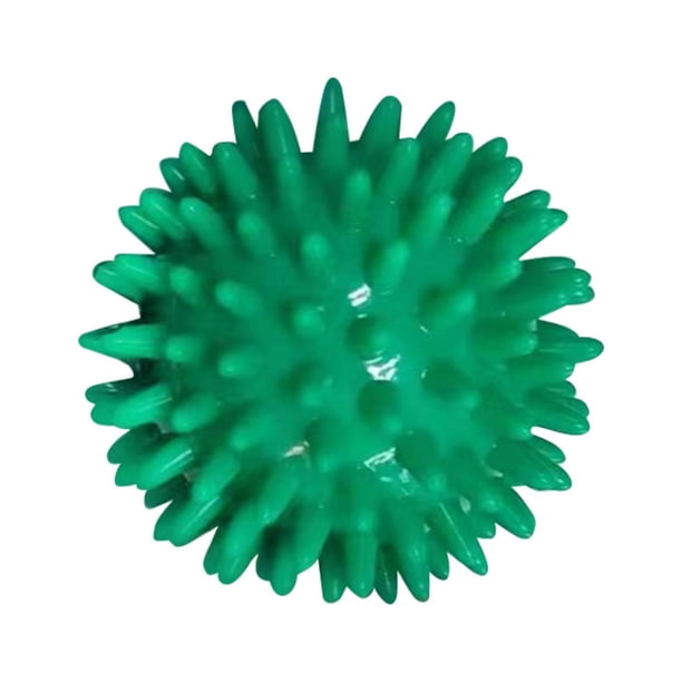 Pelotas de masaje con púas Pelota de ejercicio Rodillos de masaje con púas Pelota de masaje para manos y pies Verde oscuro