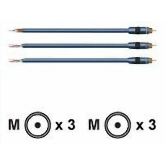 Audiovox Acoustic Research Performance Series Stereo A/V Cable