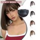 thumbnail image 2 of TQEHS Peluca con flequillo falso 3D, flequillo francés, peluca para mujer, cabello para la frente, cortina para la cabeza AirBangsÐσ B4O9, 2 of 6