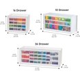 thumbnail image 3 of IRIS Small Drawer Organizer Storage, 10-Drawer Craft Cabinet, 2Pk, 3 of 7