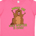 thumbnail image 4 of Inktastic Groundhog Day Wake Me When Winter is Over Boys or Girls Toddler T-Shirt, 4 of 5