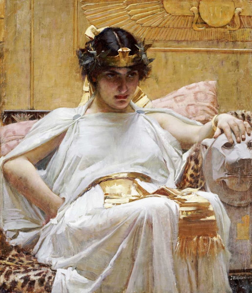 Waterhouse, John William 26x30 Gold Ornate Wood Framed with