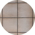 thumbnail image 1 of Ahgly Company Indoor Round Patterned Desert Sand Beige Novelty Area Rugs, 4' Round, 1 of 6