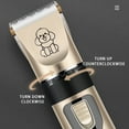 thumbnail image 3 of Estbridge 2 in 1 Pet Paw Hair Trimmer Electric Multi Dog Hair Clippers for Thick Coat Cordless Grooming Tool Kid Hair Clipper for Child Rechargeable for Medium and Large Dogs and Cats Fac, 3 of 5