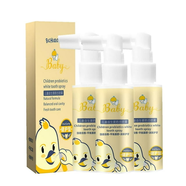 1-3pcs 40ml Oral Care Spray For Children Tooth Decay Protection Kids Teeth Cleaning