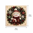 thumbnail image 3 of Christmas Pearl Diamond Painting Art Kit with Frame Xmas Gemstone Pearl Beads Craft for Tabletop Mounting Wall Home Decor, Relaxing & Beginner-Friendly Adults, 3 of 4
