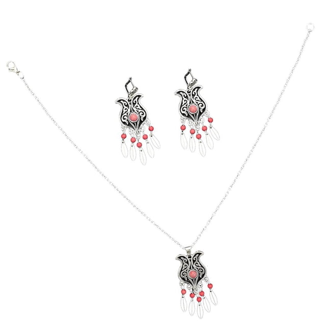 1 juego de collar de aretes de borla multicolor, juego de joyería de boda nupcial - Tipo 1 Zulema Perlas Conjuntos de joyas con borlas