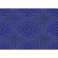 thumbnail image 1 of Ahgly Company Machine Washable Indoor Rectangle Transitional Denim Dark Blue Area Rugs, 8' x 10', 1 of 7
