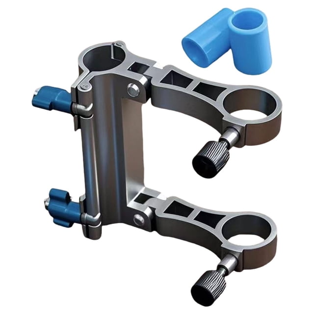 Soporte de sombrilla plegable para silla de pesca con clip fijo, fácil de instalar, ajustable, para silla de playa y camping.
