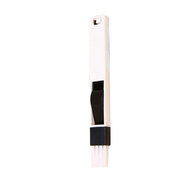 Small Cleaning Brush Household Window Computer Keyboard Brush Sliding Door Vents Cleaning Tool Household Tool Useful Cleaning Scrub Brushkitchen Brush Dish Brush Scrubbing Brush Bottle Brush Handle B