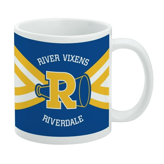 Riverdale River Vixens Cheer Logo White Mug