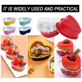 thumbnail image 6 of Trianu 30 Pcs Heart Shaped Cake Pans with Lids, Aluminum Mini Cake Pans, 3.4 oz/ 100ml Foil Disposable Flan Pan Cupcake Tins Baking Pan for Valentine's Mother's Day Party (Red), 6 of 9