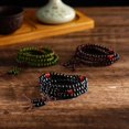 thumbnail image 6 of Adjustable Chinese-Style Bead Bracelet with Multiple Colors for Men and Women, 6 of 9