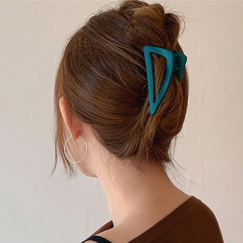 New Fashion Headwear Colorful Hairpins Hair Clip Crab Hair Claws For Women Girl Simple And Elegant Clamp Women Hair Accessories