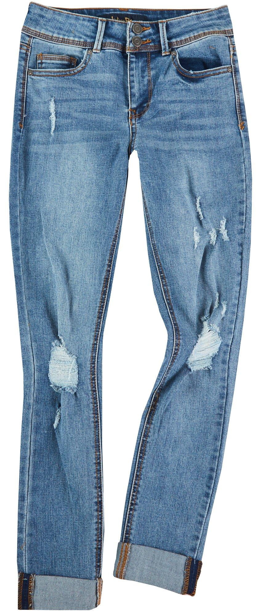 indigo rein striped pants