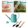 thumbnail image 3 of Regadera, juego de herramientas de jardín, lata de agua, caño largo Simple, herramientas manuales de jardinería de 2L Verde claro, 3 of 8