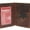 RHU Brown, variant on Genuine Leather Sheriff's Family Member Badge ID Wallet Case 6 Point Star Black