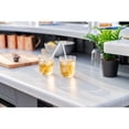 thumbnail image 4 of Suncast Backyard Oasis Entertaining Bar, Outdoor Bar with Marblecast Countertop, Modern Style, Resin – Cool Gray, 4 of 8