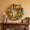 B, variant on 11.8-Inch Artificial Flower Wreath, Colorful Blooms, for Spring, Front Door, Home, Wedding