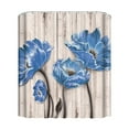 thumbnail image 1 of Prettyui-3D Digital Printing Waterproof Bathroom Shower Curtain Toilet Lid Cover Door Mat Set Home Decoration, 1 of 2