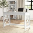 thumbnail image 2 of Pemberly Row Contemporary 48W Writing Desk in Pure White Oak, 2 of 7