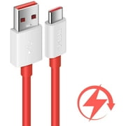 COOYA Compatible for OnePlus 7 Pro Warp Charge Cable, Dash Charging USB C Charger Cable, 6FT Quick Charge Type C Cable