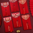 thumbnail image 3 of Red Envelope Chinese Traditional Double Happiness Red Pocket Lucky Money Hong Card Luc Accessories, Envelope Bao for Wedding, 3 of 10