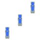 thumbnail image 3 of Kenally Destornillador mini portátil 6 en 1 linterna LED interior al aire libre hogar bicicleta camping noche reparación herramientas de iluminación Azul 3piezas Kenally CBP186966, 3 of 6