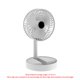 thumbnail image 2 of Ventilador plegable de escritorio 2000 mah Ventiladores telescópicos USB portátiles para el hogar (Blanco), 2 of 2