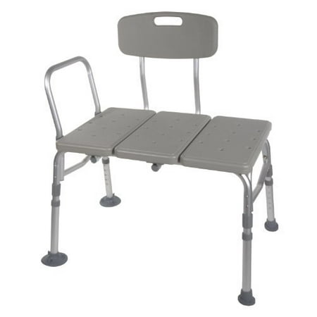 Transfer Bench Adjustable Height Legs Lightweight Plastic Benches