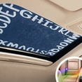 White Letters Window Privacy Film Rainbow Static Cling Stain Glass ...