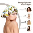 thumbnail image 6 of Funny Avocado In Mexican Clothes Silk Bonnet for Sleeping Women Men, Adjustable Elastic Satin Bonnet Bonnet for Sleeping, Soft Cute Similar Silk Curly Hair Bonnet for Sleeping, 6 of 7