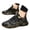 Black, variant on Men'S Women'S Walking Shoes Hands-Free Support Wide Toe Box Comfort Nurse Orthopedic Mesh Sneakers