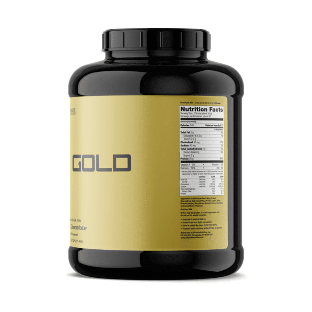 Ultimate Nutrition Whey Gold Protein -Powder, Chocolate, 5 Pounds