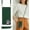 Green, variant on Crossbody Wallet Case for iPhone 13/iPhone 14 6.1 inch, Kickstand with Adjustable Removable Lanyard Neck Strap Case Card Holder Case Shockproof Cover Magnetic Clasp Cover Flip Case -Brown