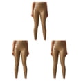 thumbnail image 2 of Leggings de cuero Qarigey para mujer pantalones pitillo de Yoga de cintura alta color sólido, 2 of 6
