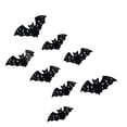 thumbnail image 2 of Halloween Bats Wall Decorations, Light‑Up 3D Bat Window Decals, LED Glowing Silhouette Ornaments for Indoor Outdoor Halloween Party Decor, 2 of 4