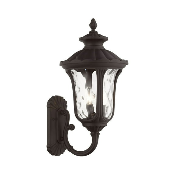 Livex Lighting Oxford Outdoor Wall Lantern in Bronze