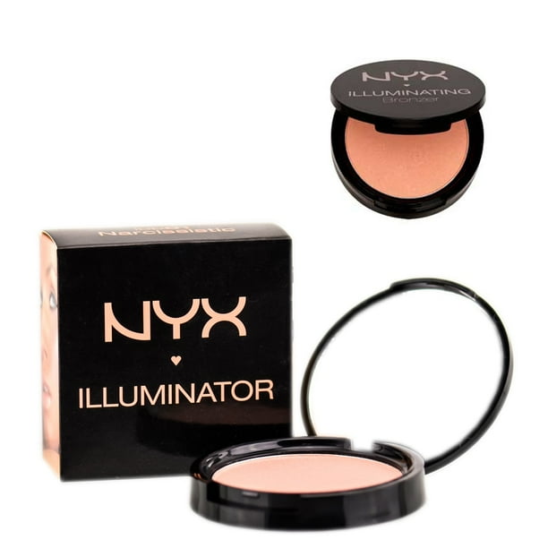 IBB 01 Narcissistic , NYX Illuminator , Cosmetics Makeup - Pack of 3 w/  SLEEKSHOP Teasing Comb - Walmart.com