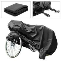 SWETRACE 1Pcs Bike Protective Cover Black Cloth Waterproof Dustproof for Outdoor Bicycles 70.9x23.6x35.4in