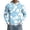Blue, variant on Men's UPF 50 Sun Protection Shirt Anti UV Quick Dry Hoodie Long Sleeve Lightweight Fishing Hiking Swim T-Shirt Blue L