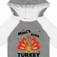 thumbnail image 4 of Inktastic Mimi's Little Turkey Boys or Girls Long Sleeve Baby Bodysuit, 4 of 5