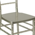thumbnail image 6 of Emma + Oliver Champagne Resin Stacking Chiavari Chair, 6 of 12