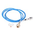 thumbnail image 1 of Conector adaptador de recarga de cilindro de CO2 CGA320 para tanque de CO2, accesorios para máquina de refrescos con manguera de 100 pulgadas, 1 of 14