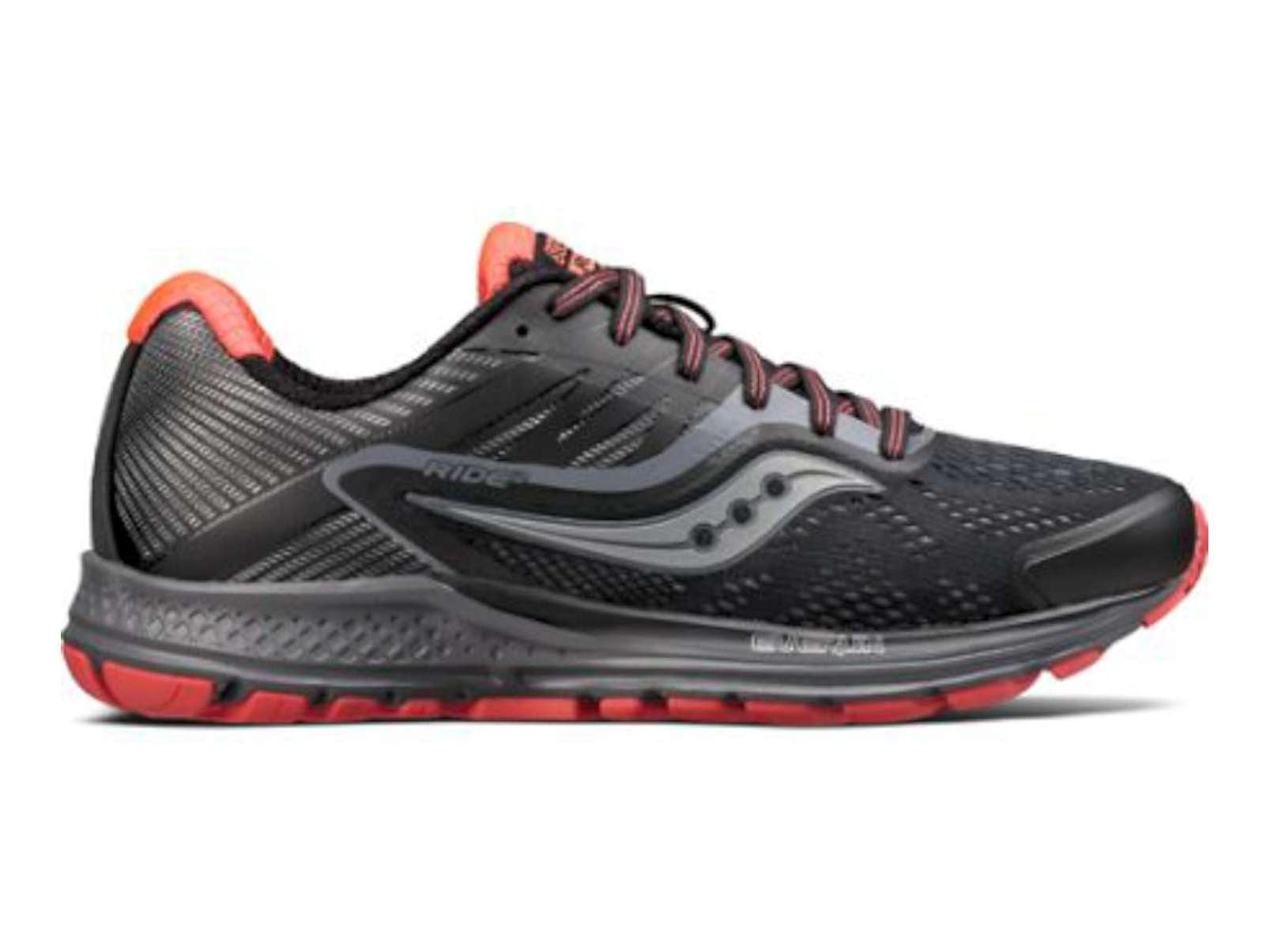 saucony ride 10 womens black