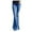 263#Blue, variant on 2025 Sale Womens Jeans Women Flare Mid Waisted Denim Jeans Pocket Stretch Slim Tassel Pants Jeans Casual Denim Pants