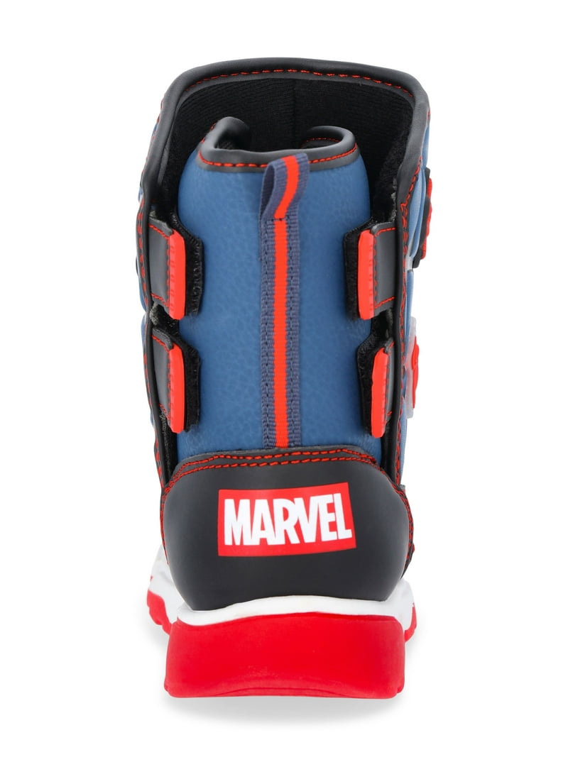 Spider-Man Toddler Boys Light Up Winter Snow Boots